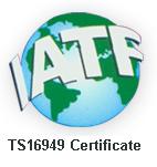 ts16949 certificate